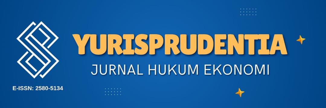 YURISPRUDENTIA: Jurnal Hukum Ekonomi