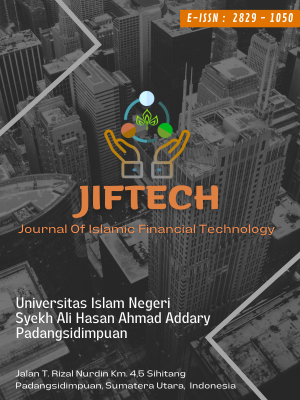Journal Of Islamic Financial Technology